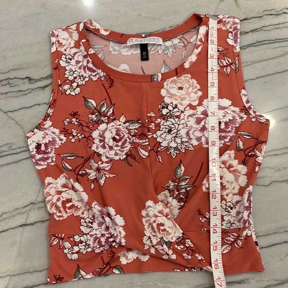 Planet Gold Crop Top - Picture 7 of 12